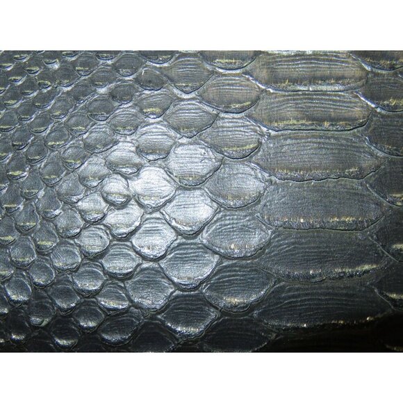 Coach 2013 Madison glitter python Sadie Flap Leather Crossbody Satchel in Black - Picture 11 of 13